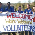 Welcome Work Weekend Volunteers